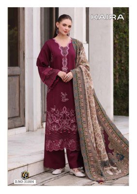 Keval Fab Kaira Vol 31 Cotton Kurti Pant Set with Malmal Dupatta (M–4XL) Karachi suits catalogs