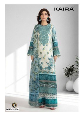 Keval Fab Kaira Vol-32 Heavy Lawn Cotton Dress Material Collection dress material catalogs
