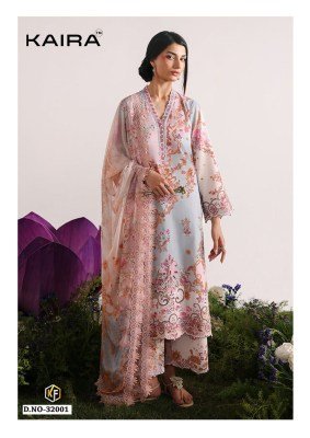 Keval Fab Kaira Vol-32 Heavy Lawn Cotton Dress Material Collection dress material catalogs