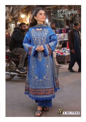 Keval Fab Kasha Vol 17 Exclusive Karachi Collection With Expansive Desinger Kurti Pant And Dupatta Wholesale  kurtis catalogs