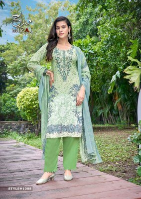 Keval Fab Mizaj M Prints Vol 1 Premium Soft Cotton Embroidered Dress Material Wholesale dress material catalogs