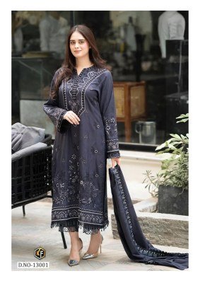 Keval Fab Rangrez Vol 13 Karachi Cotton Kurti Pant Set with Malmal Dupatta (M–4XL) Karachi suits catalogs