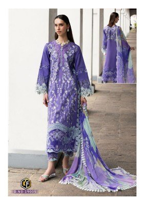 Keval Fab Sobia Nazir Vol 19 Karachi Exclusive Designer Collection  Unstitched Heavy Cotton Print Suit Set with Mal Mal Dupatta Wholesale dress material catalogs