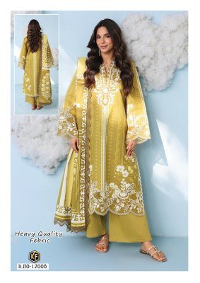 Keval Fab Soha Nazir Vol-12 Karachi Cotton Kurti Pant with Heavy Mal Mal Dupatta Karachi suits catalogs