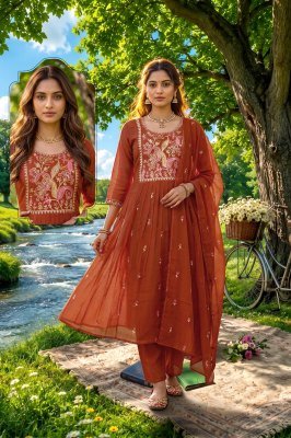 Keval Kaira Vol-32 Heavy Lawn Cotton Karachi Readymade Kurti Pant with Dupatta Set kurti pant with dupatta Catalogs