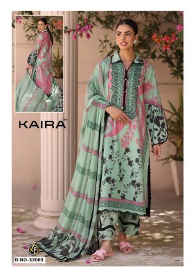 Keval Kaira Vol-32 Heavy Lawn Cotton Karachi Readymade Kurti Pant with Dupatta Set kurti pant with dupatta Catalogs