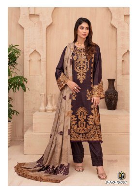  Keval Maryum and  Maria Vol 19 Karachi Dress Material pure cotton catalogs pcs wholesale rate dress material catalogs
