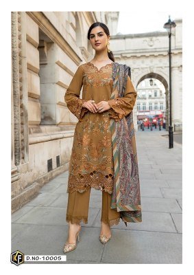 Keval Soha Nazir Vol 10 Karachi Dress Material Heavy Cotton Catalogue Wholesale Rate  dress material catalogs