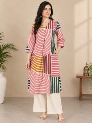 Khadi Cotton 2-Piece A-Line Top Palazzo Set wholesale catalogs