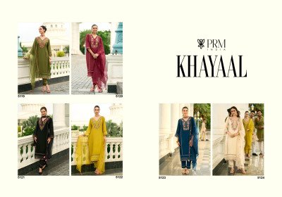Khayaal Prm Pure Mull Chanderi Kurti Set with Embroidery Handwork Sleeves And Organza Dupatta Wholesale kurtis catalogs