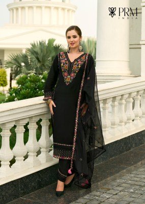 Khayaal Prm Pure Mull Chanderi Kurti Set with Embroidery Handwork Sleeves And Organza Dupatta Wholesale kurtis catalogs