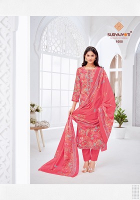 Khushboo vol 1 by Suryajyoti Pure Lawn Foil Printed unstitched suit catalogue at affordable rate salwar kameez catalogs