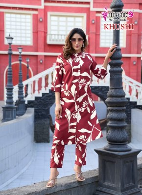 Khushi vol 1 by Mystic 9 Heavy Viscose Printed top bottom with dupatta catalogue at amavi expo readymade suit catalogs