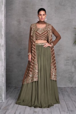 Khusi by Gulkayra designer embroidered designer lehenga catalogue at amavi expo lehenga choli catalogs