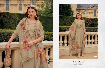 Khwaish by Lily and lali Hand embroidered fancy readymade suit catalogue at amaviexpo readymade suit catalogs