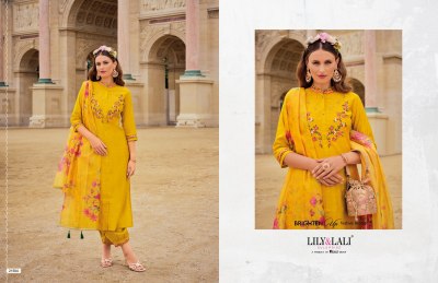 Khwaish by Lily and lali Hand embroidered fancy readymade suit catalogue at amaviexpo readymade suit catalogs