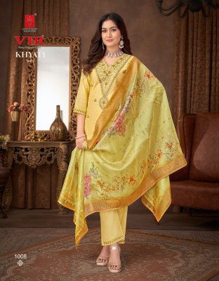 Khyati vol 1 by VIR Gadhwal embroidered super quality readymade suit catalogue at low rate readymade suit catalogs