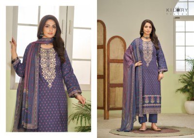 Kilory Trends Rangmanch Lawn Cotton Designer Dress Material Collection dress material catalogs