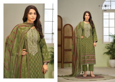 Kilory Trends Rangmanch Lawn Cotton Designer Dress Material Collection dress material catalogs