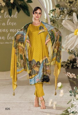 Kilory Trendz by Madhubani pure embroidered muslin digital printed unstitched salwar suit catalogue at low rate salwar kameez catalogs