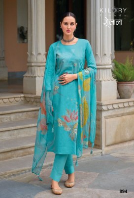 Kilory Trendz by Rozana pure jam cotton with fancy work unstitched salwar kameez catalogue at wholesale price salwar kameez catalogs