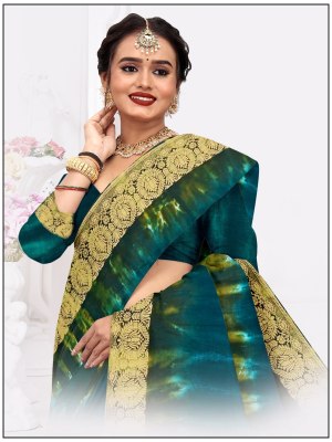 Kimaya Vol 1 by Ganesha Pure Cotton Printed With Fancy Jacquard Border saree collection at low rate sarees catalogs