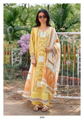 Kimora Bahaar Lawn Cotton Digital Print Kurti Pant with Pure Mul Kota Dupatta Set dress material catalogs