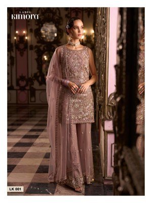 Kimora Heavy Cutdana Sequence Work Readymade Designer Suit D.No 001-003 readymade suit catalogs
