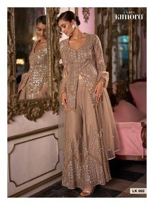 Kimora Heavy Cutdana Sequence Work Readymade Designer Suit D.No 001-003 readymade suit catalogs