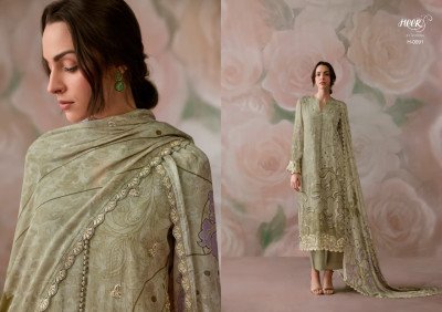 Kimora Heer Ranibagh Pure Chinon Digital Print Dress Material 