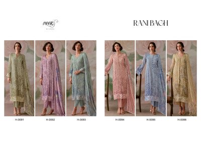Kimora Heer Ranibagh Pure Chinon Digital Print Dress Material dress material catalogs