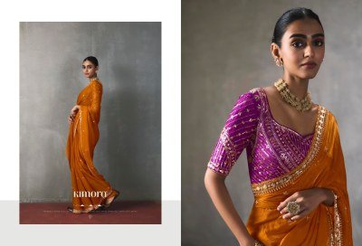 Kimora I-Con Vol-37 Series 2371-2381 Premium Silk  Beads Cutdana Work Saree Collection sarees catalogs