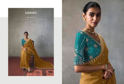 Kimora I-Con Vol-37 Series 2371-2381 Premium Silk  Beads Cutdana Work Saree Collection sarees catalogs