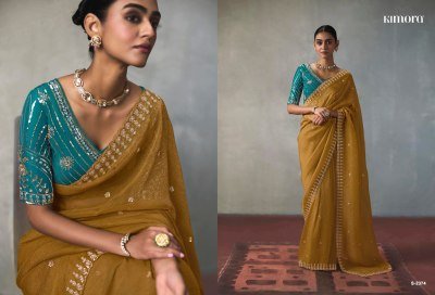 Kimora I-Con Vol-37 Series 2371-2381 Premium Silk  Beads Cutdana Work Saree Collection sarees catalogs