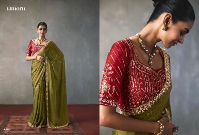 Kimora I-Con Vol-37 Series 2371-2381 Premium Silk  Beads Cutdana Work Saree Collection sarees catalogs