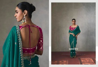 Kimora I-Con Vol-37 Series 2371-2381 Premium Silk  Beads Cutdana Work Saree Collection sarees catalogs