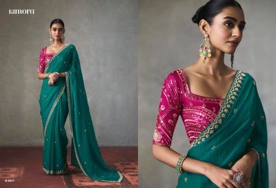 Kimora I-Con Vol-37 Series 2371-2381 Premium Silk  Beads Cutdana Work Saree Collection sarees catalogs