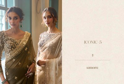 Kimora Iconic Vol. 5 Designer Saree Collection – KS-5781 to KS-5791 sarees catalogs