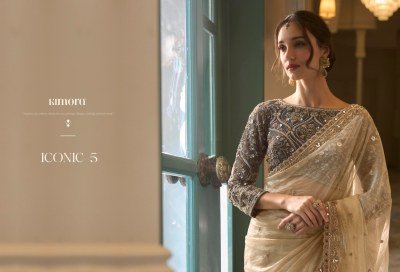 Kimora Iconic Vol. 5 Designer Saree Collection – KS-5781 to KS-5791 sarees catalogs