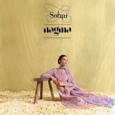 Kimora Suit Nagma Premium Muslin Digital Print Dress Material 