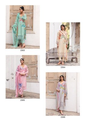 Kimora Suit Ronaq Vol. 80 Premium Cotton Lawn Dress Material dress material catalogs
