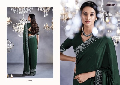 Kimora by zarkan Beautifully Designed Party Wear Collection saree catalogue at wholesale price sarees catalogs
