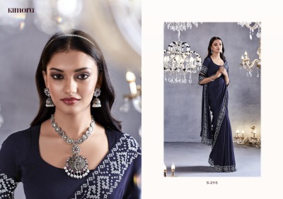 Kimora by zarkan Beautifully Designed Party Wear Collection saree catalogue at wholesale price sarees catalogs