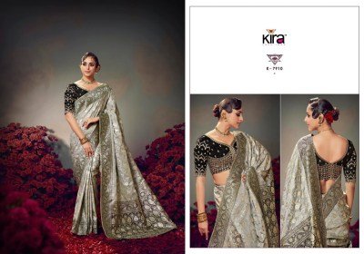 Kira Keshva Silk  Pure Sattin Based Fancy Saree Collection  sarees catalogs