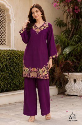 Kitty Party Rayon Co-Ord Set with Long Sleeve Top & Palazzo co ord set catalogs