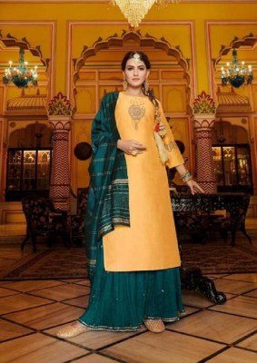 Koodee presents divine traditionl style Kurti pants with dupatta catalogue buy wholesale price in India  kurtis catalogs
