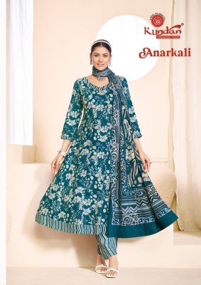 Kundan Anarkali Vol 1 Heavy Cotton Printed Anarkali Kurti Set readymade suit catalogs
