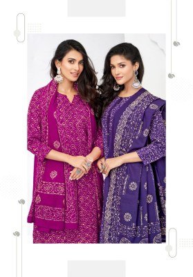 Kundan Batik Vol 3 Elegant Pure Cotton Batik Print Kurti with Coordinated Pant And Dupatta Wholes kurtis catalogs