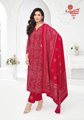 Kundan Batik Vol 3 Elegant Pure Cotton Batik Print Kurti with Coordinated Pant And Dupatta Wholes kurtis catalogs