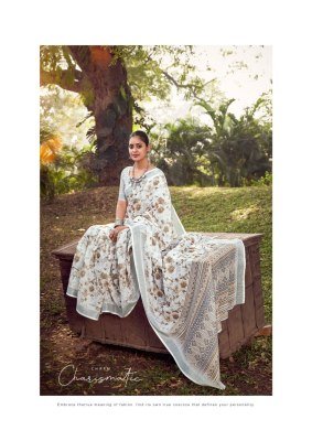 L T Fashion Vidhya Vol 2 Shimmer Weave Silver Heritage SaSilver Auraree Linen Cotton  Catalague Wholesale  sarees catalogs